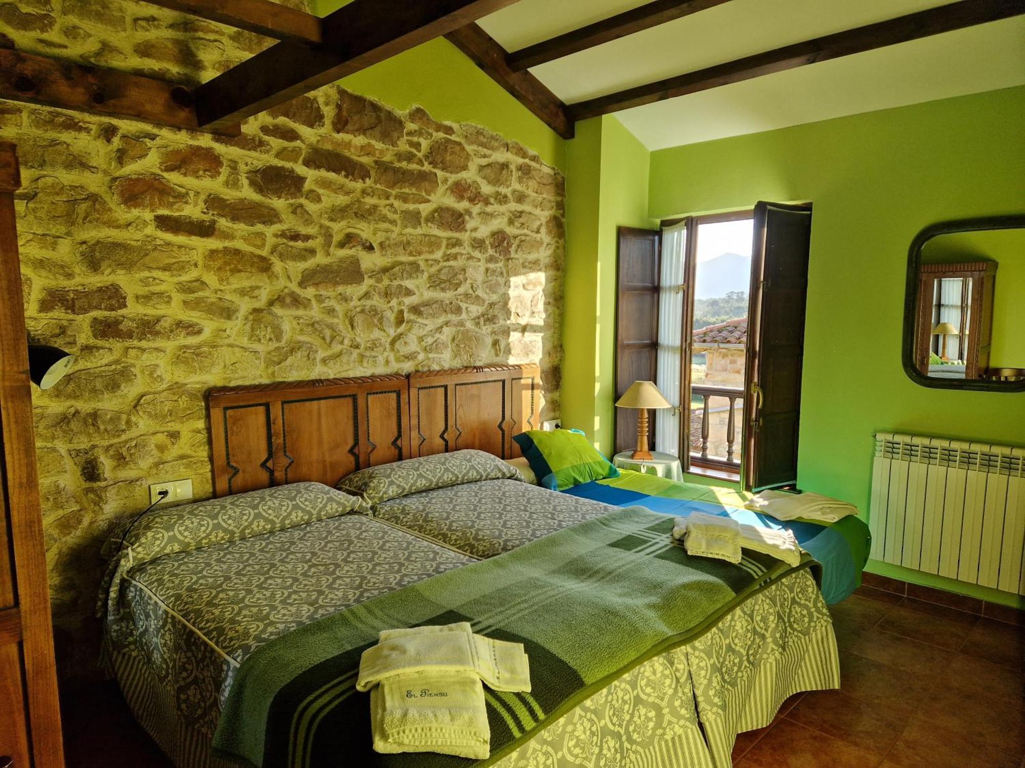 Turismo Rural El Piensu 비야비시오사 객실 사진